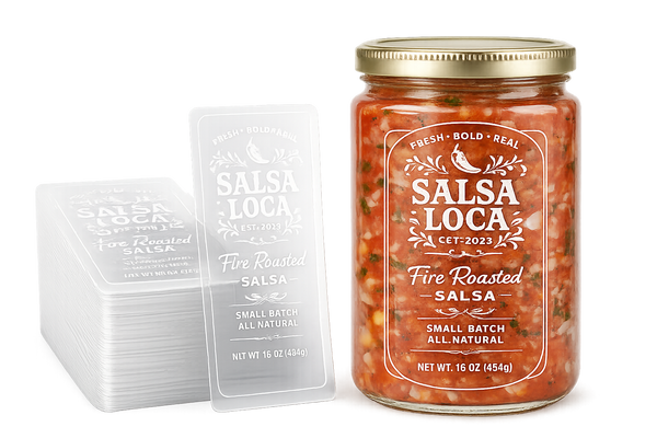 Clear Product Labels