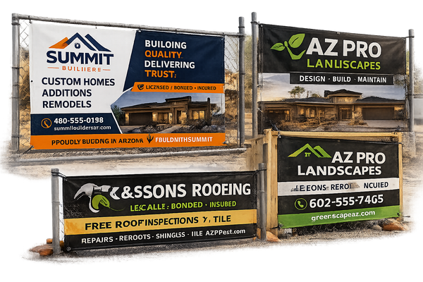 Heavy Duty Outdoor Banners