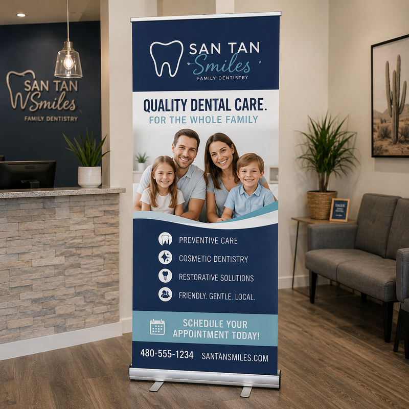 Retractable / Pull-Up Banner