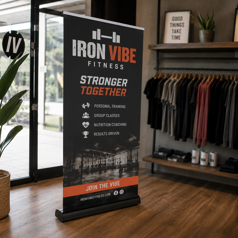 Retractable / Pull-Up Banner