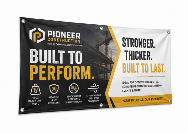 Heavy Duty Blockout Banners
