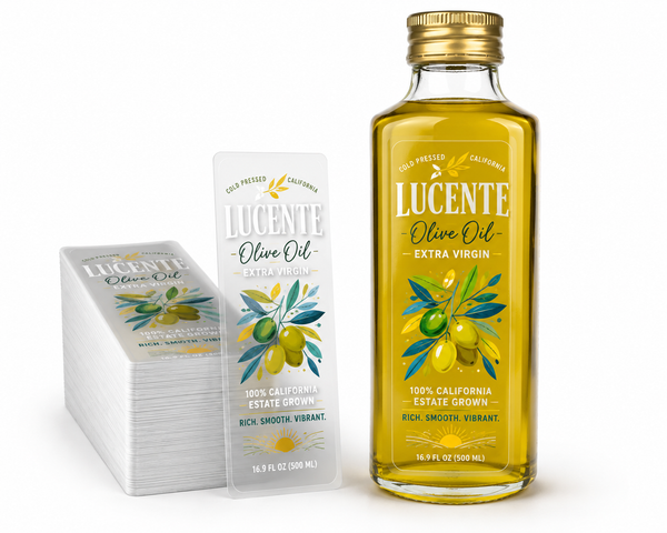 ColorEd  INK + CLEAR BACK PRODUCT LABELS
