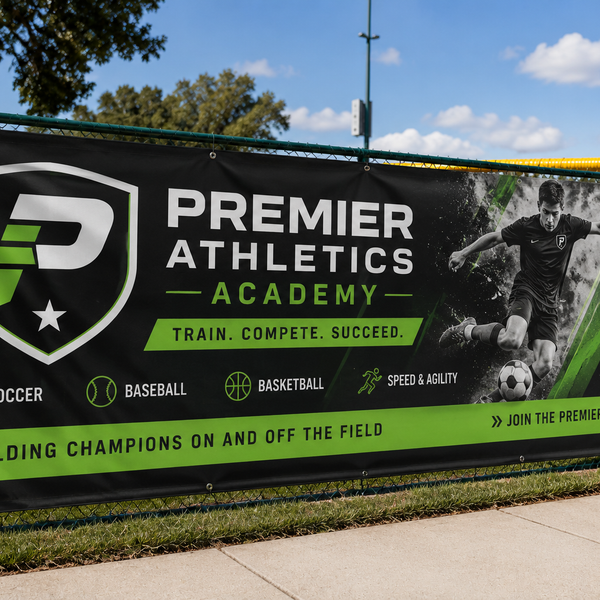 Heavy Duty Blockout Banner