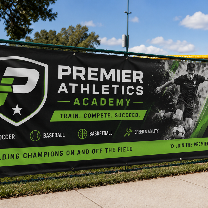 Heavy Duty Blockout Banner