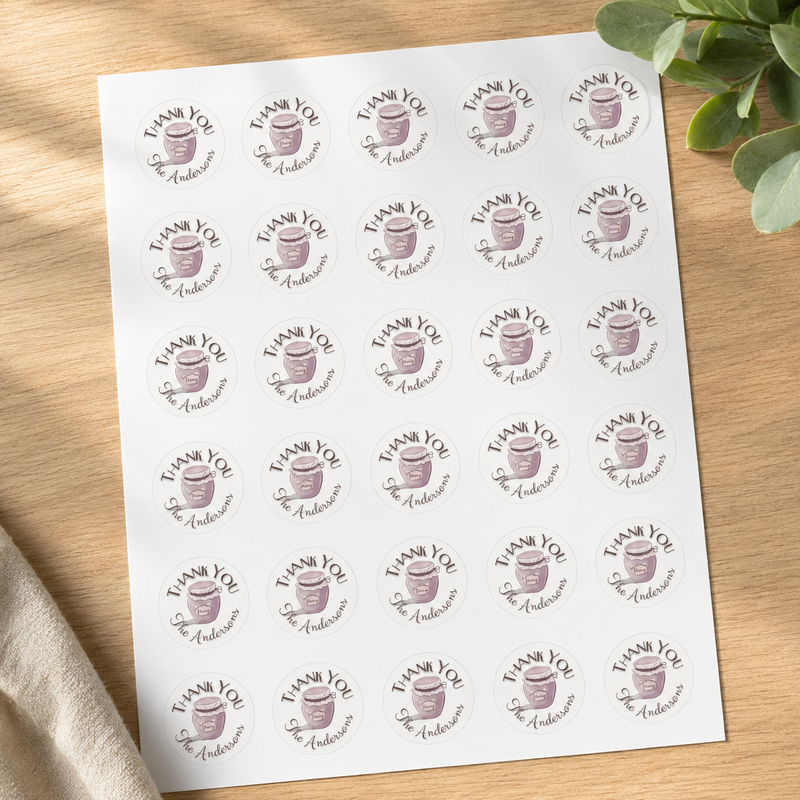 Single-Use Product Packaging Label Sheets