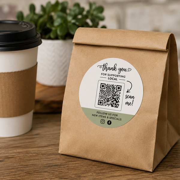 QR Code Stickers