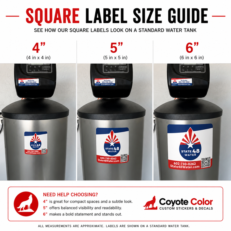 Sticker Size Guide: 4", 5", & 6"
