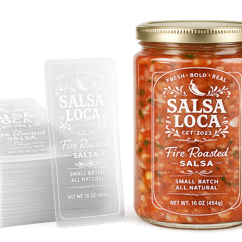 Clear Product Labels