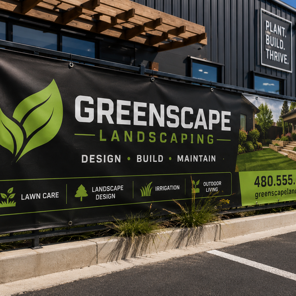 Heavy Duty Blockout Banner