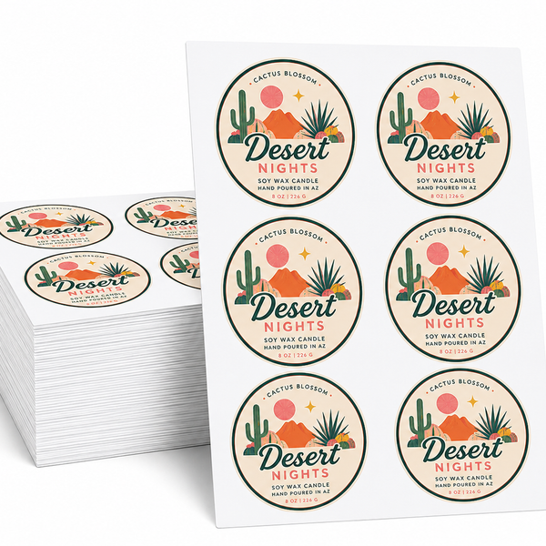 Premium Product Label Sheets