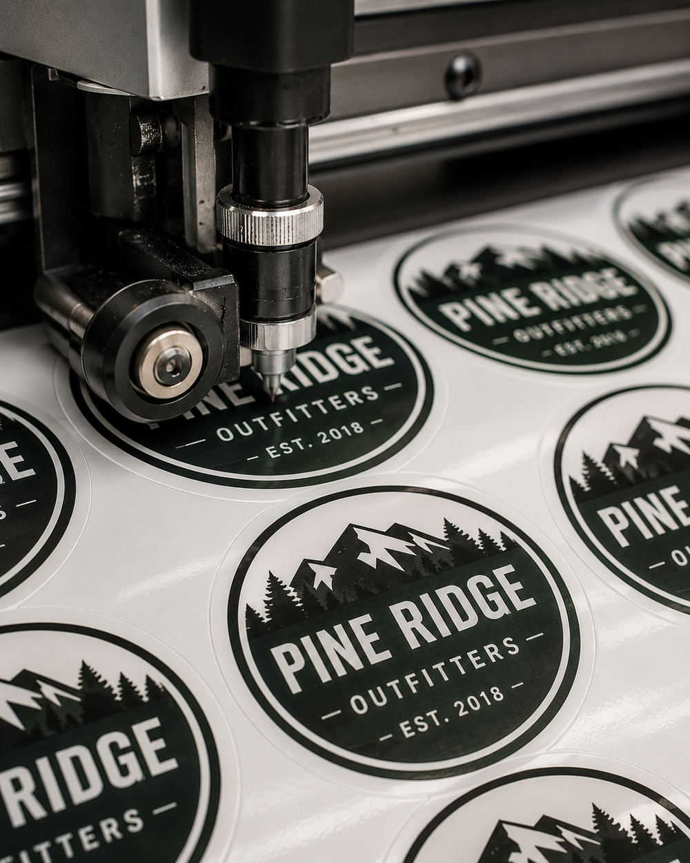 Die-Cut Vinyl Stickers